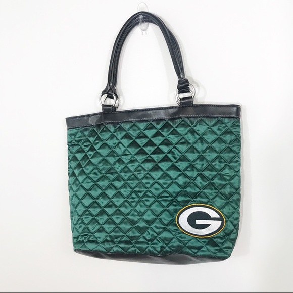 Pro.FAN.ity Handbags - Green Bay Packers NFL Quilted Shoulder Bag Purse